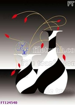 File ảnh File tranh bộ hiện đại FT124540 (gốc) trang trí khách sạn