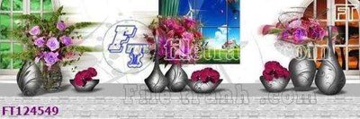 File in mica File tranh bộ hiện đại FT124549 (ảnh gốc) đẹp