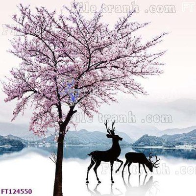 Hình ảnh file gốc File tranh bộ hiện đại FT124550 cho in UV