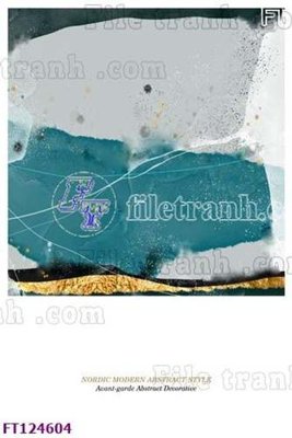Tải về hình ảnh gốc File tranh bộ hiện đại FT124604 sắc nét
