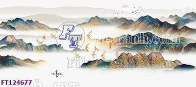 Tải file gốc File tranh bộ hiện đại FT124677 (để in lụa)