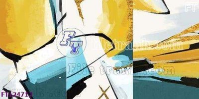 File gốc File tranh bộ hiện đại FT124712 (in mica) làm quà tặng