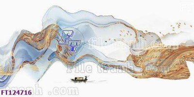 File gốc File tranh bộ hiện đại FT124716 (in ấn) màu sắc trung thực