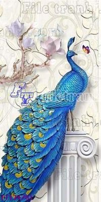 File gốc File tranh bộ hiện đại FT124781 (in mica) làm quà tặng