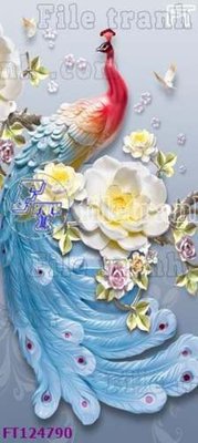 Tải file File tranh bộ hiện đại FT124790 (ảnh gốc) in tráng gương