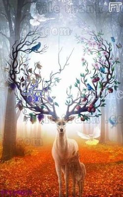 Tải file File tranh bộ hiện đại FT124813 (gốc) chủ đề phong thủy