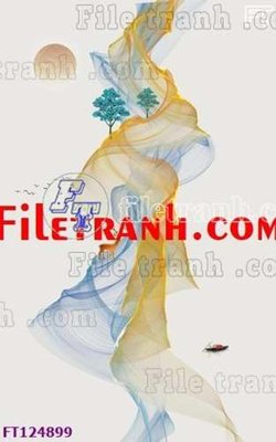 Tải file File tranh bộ hiện đại FT124899 (ảnh gốc) in tráng gương