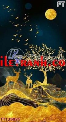 File PSD File tranh bộ hiện đại FT125021 (gốc) tách lớp chi tiết