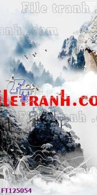 File ảnh File tranh bộ hiện đại FT125054 (gốc) in biển hiệu