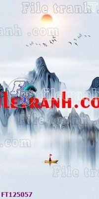 File ảnh File tranh bộ hiện đại FT125057 (gốc) cho trang trí nhà hàng