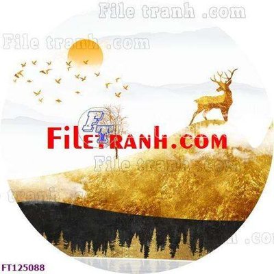 File ảnh File tranh bộ hiện đại FT125088 (gốc) dùng in Pano