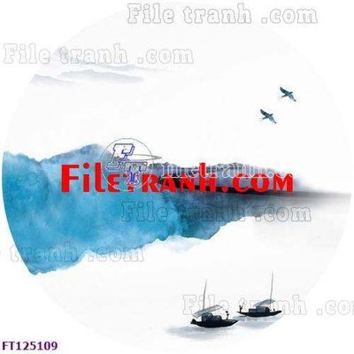 File gốc File tranh bộ hiện đại FT125109 (in tráng gương) nghệ thuật