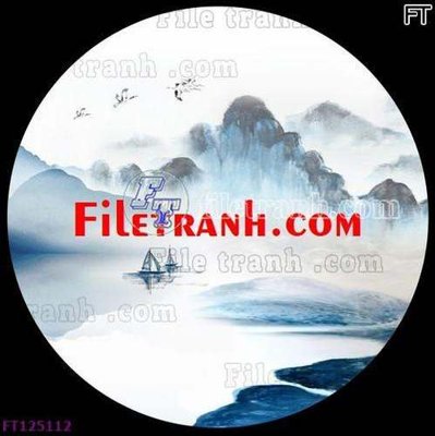 File gốc File tranh bộ hiện đại FT125112 (phong cách) châu Âu