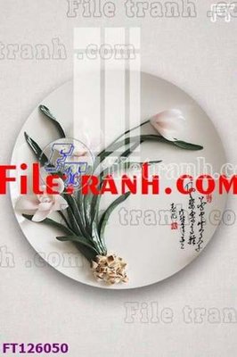 Download file File tranh bộ hiện đại FT126050 (gốc) in mica đèn LED