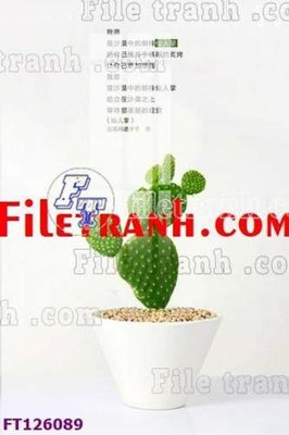 File in mica File tranh bộ hiện đại FT126089 (bản gốc) sắc sảo