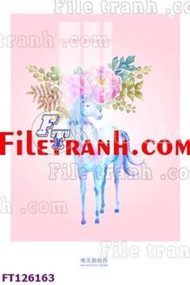 File ảnh File tranh bộ hiện đại FT126163 (gốc) in standee