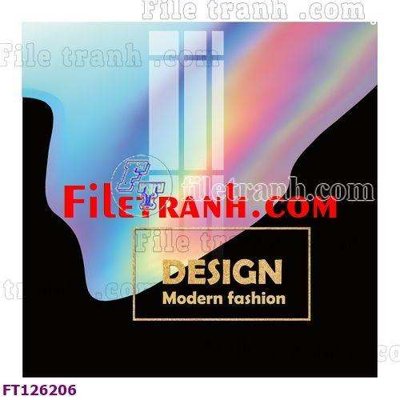 File PSD File tranh bộ hiện đại FT126206 (bản gốc) đã tách nền