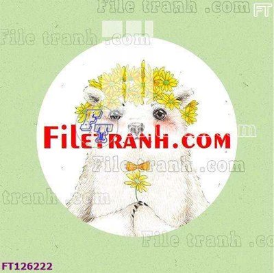 File gốc File tranh bộ hiện đại FT126222 (in mica) trang trí