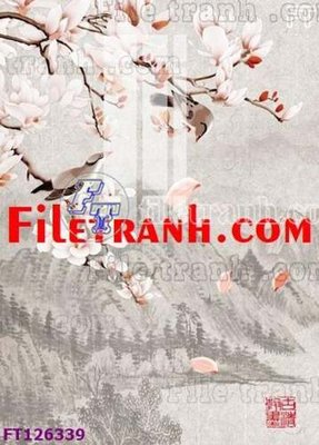 File in trần File tranh bộ hiện đại FT126339 (bản gốc 3D) sống động