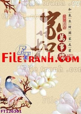 Ảnh gốc file in lụa File tranh bộ hiện đại FT126361 chi tiết
