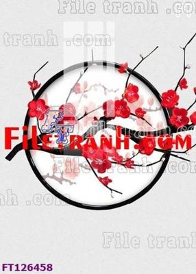Download file File tranh bộ hiện đại FT126458 (gốc) in mica bàn thờ