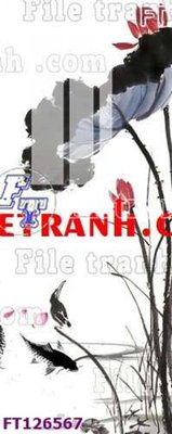 File tranh File tranh bộ hiện đại FT126567 (bản gốc) in lụa dán tường