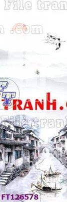 File in trần File tranh bộ hiện đại FT126578 (bản gốc 3D) sống động