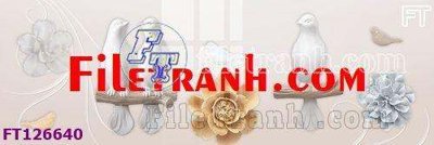 File in trần File tranh bộ hiện đại FT126640 (bản gốc) 5D