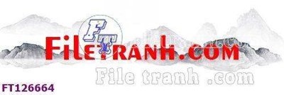 File tranh File tranh bộ hiện đại FT126664 (bản gốc) in lụa 3D