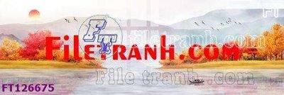 File PSD File tranh bộ hiện đại FT126675 (gốc) nhiều lớp (multi-layer)