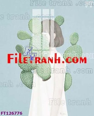 File in mica File tranh bộ hiện đại FT126776 (bản gốc) siêu trong