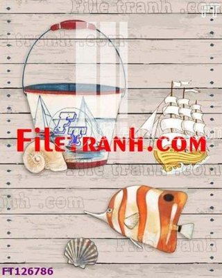 File ảnh File tranh bộ hiện đại FT126786 (gốc) cho trang trí nhà hàng