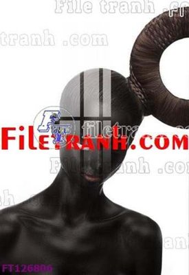 File gốc File tranh bộ hiện đại FT126806 (in tráng gương) hiện đại