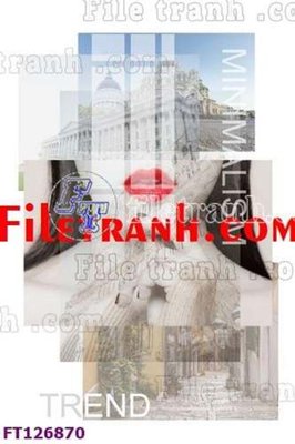 File tranh gốc File tranh bộ hiện đại FT126870 (bản quyền) Filetranh.com