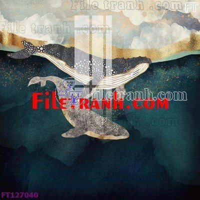 File PSD File tranh bộ hiện đại FT127040 (gốc) cho designer