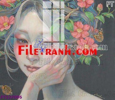 File in mica File tranh bộ hiện đại FT127096 (bản gốc) siêu trong