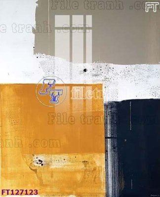 File tranh in tráng gương File tranh bộ hiện đại FT127123 (siêu nét)