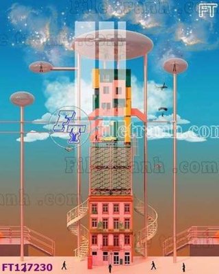 File PSD File tranh bộ hiện đại FT127230 (bản gốc) chất lượng nhất