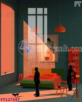 Tải file File tranh bộ hiện đại FT127247 (gốc) in trên mọi chất liệu
