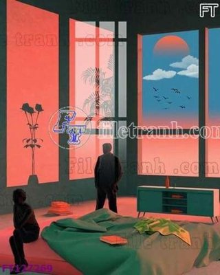 File tranh File tranh bộ hiện đại FT127269 (gốc) in vải canvas