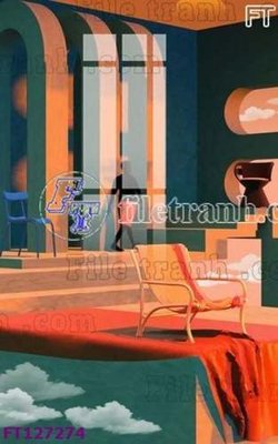 File tranh gốc File tranh bộ hiện đại FT127274 (bản quyền) Filetranh.com