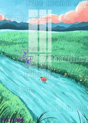 File in ấn File tranh bộ hiện đại FT127309 (bản gốc) cao cấp