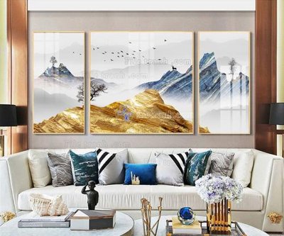 File gốc File tranh hiện đại pha lê gương FT136 (cho in UV) siêu nét