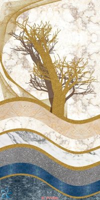 File ảnh Tranh trang trí lối vào FT15061 (gốc) in decal dán tường