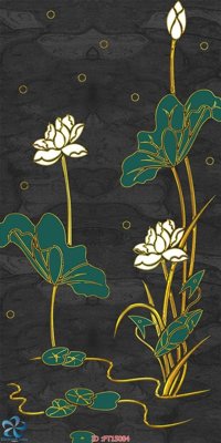 File gốc Tranh trang trí lối vào FT15084 (thiết kế) độc quyền