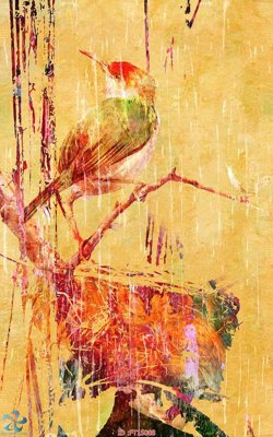 File gốc Tranh trang trí lối vào FT15088 (in lụa) tranh phong thủy