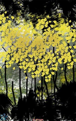 Download file gốc Tranh trang trí lối vào FT15104 (in mica) 3D