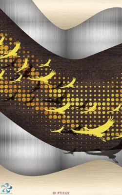 File in trần Tranh trang trí lối vào FT15122 (bản gốc) phong cảnh