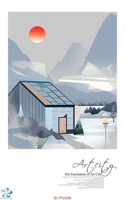 Tệp tin gốc Tranh trang trí lối vào FT15205 (dùng cho in ấn) chuyên nghiệp