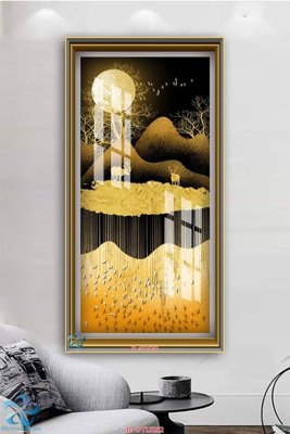 File tranh gốc Tranh trang trí lối vào FT15252 (bản quyền) độc đáo